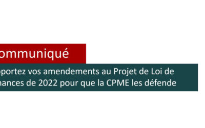 Projet de Loi de Finances 2022 et activité partielle