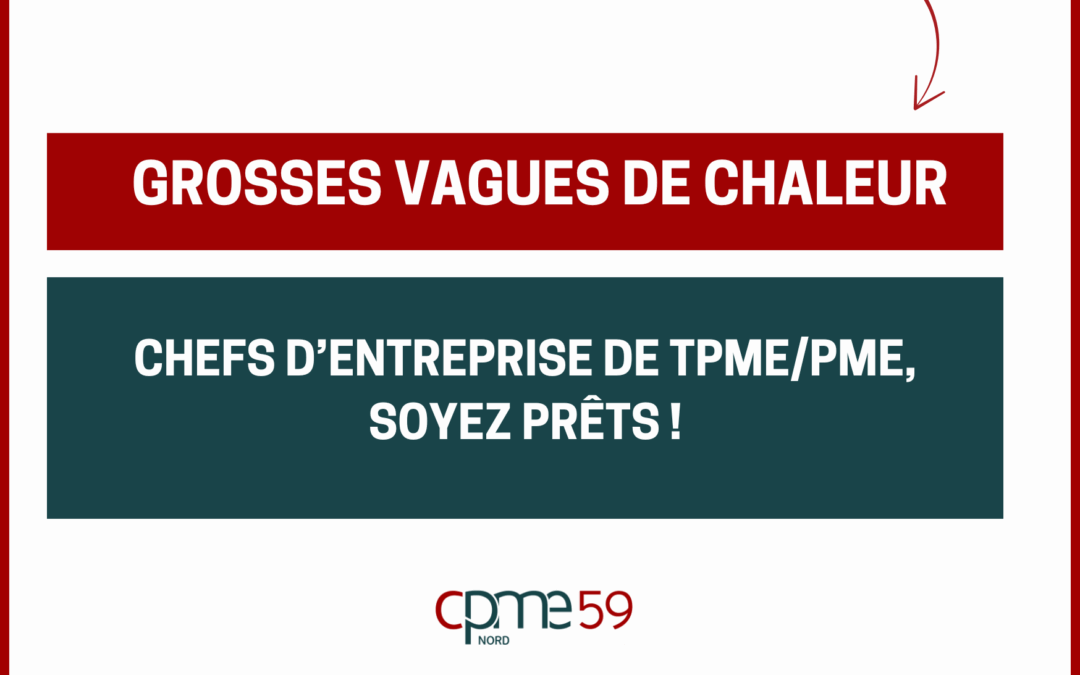 Grosses vagues de chaleur, soyez prêts ! 👇🏻